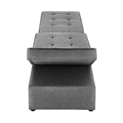 LIVING FUSION CARIBOU UPHOLSTERED SINGLE SOFA BED