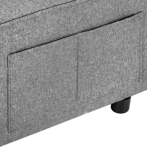 LIVING FUSION CARIBOU UPHOLSTERED SINGLE SOFA BED