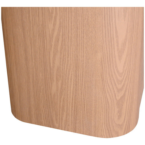 CARLTON FAUX MARBLE BEDSIDE TABLE