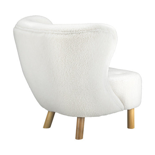 LIVING FUSION CARLYLE RUBBERWOOD ARMCHAIR