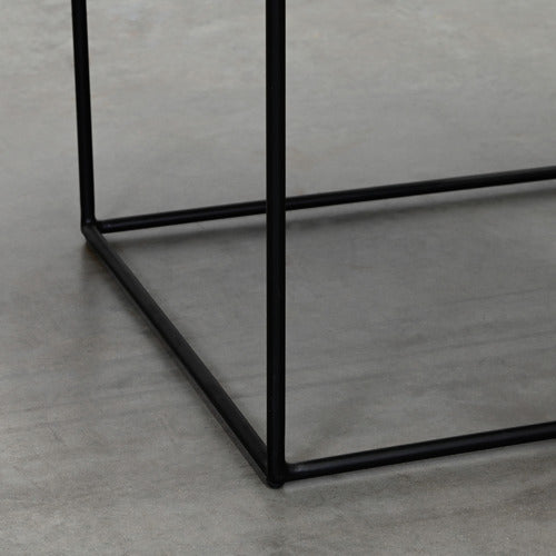 BROOKLYN AND BELLA CARMELLA 80CM MARBLE COFFEE TABLE