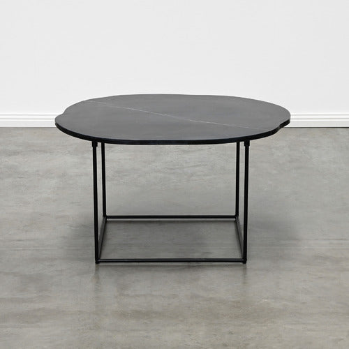 BROOKLYN AND BELLA CARMELLA 80CM MARBLE COFFEE TABLE