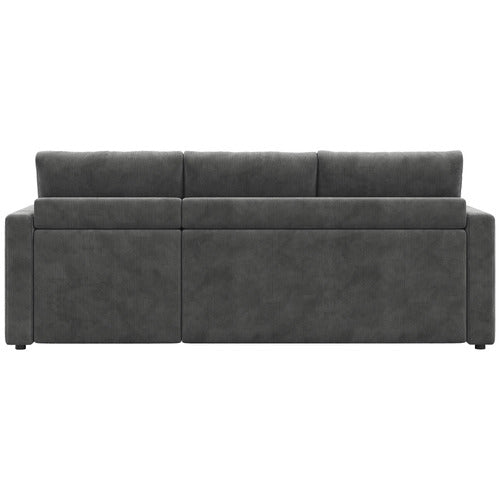 CARTER 4 SEATER QUEEN SOFA BED WITH REVERSIBLE CHAISE