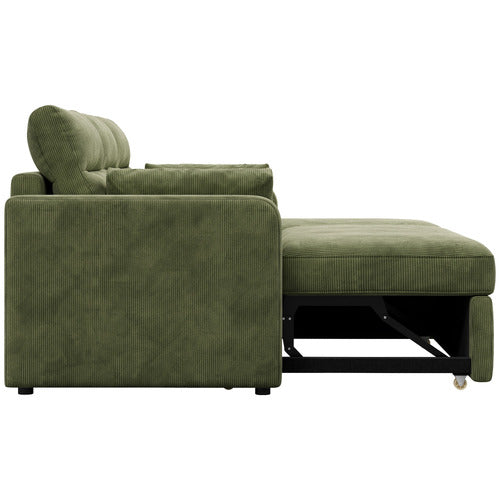 CARTER 4 SEATER QUEEN SOFA BED WITH REVERSIBLE CHAISE