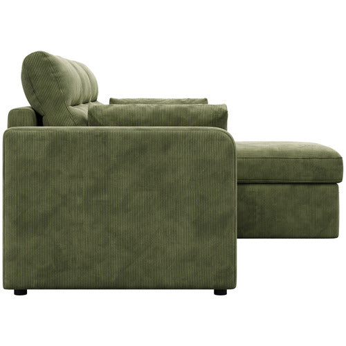CARTER 4 SEATER QUEEN SOFA BED WITH REVERSIBLE CHAISE