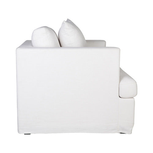 REXINGTON HOME WHITE SADIE SLIPCOVER ARMCHAIR