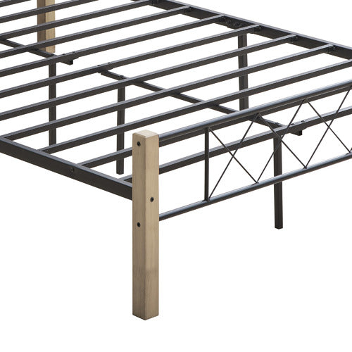 LUNA CO. CERRADO RUBBERWOOD PLATFORM BED