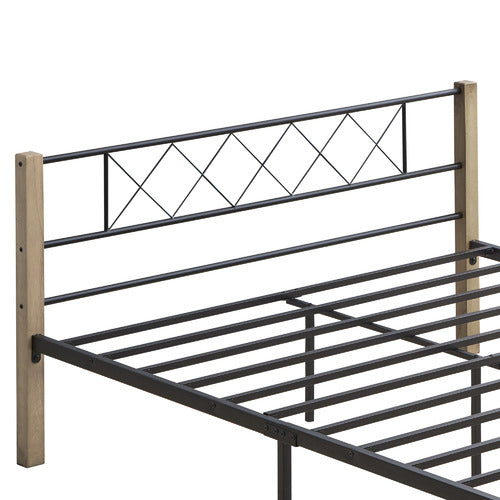 LUNA CO. CERRADO RUBBERWOOD PLATFORM BED