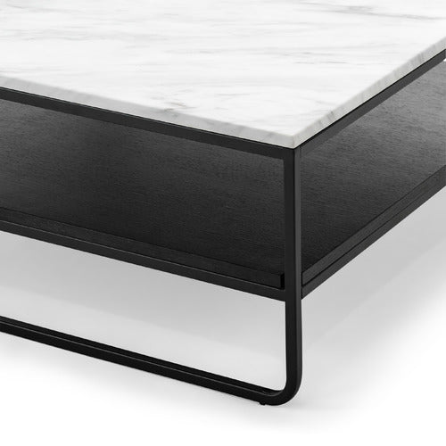 CONTINENTAL DESIGNS CETUS CULTURED MARBLE COFFEE TABLE