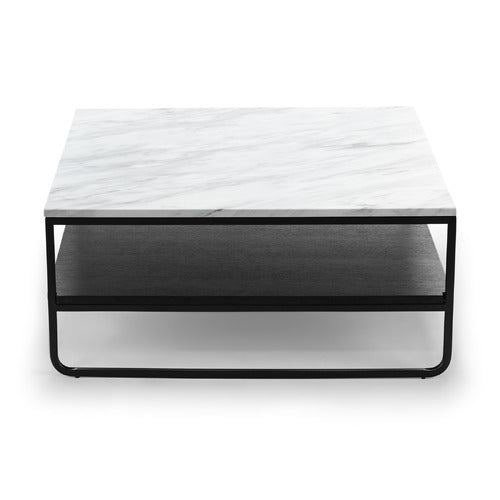 CONTINENTAL DESIGNS CETUS CULTURED MARBLE COFFEE TABLE