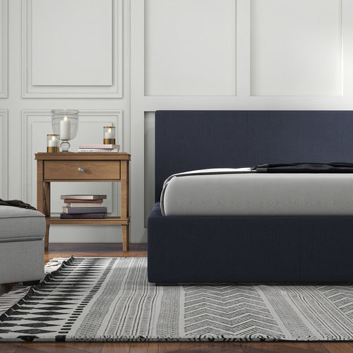 CHISWICK LIVING CHARCOAL MILANO LUXURY GAS LIFT STORAGE BED