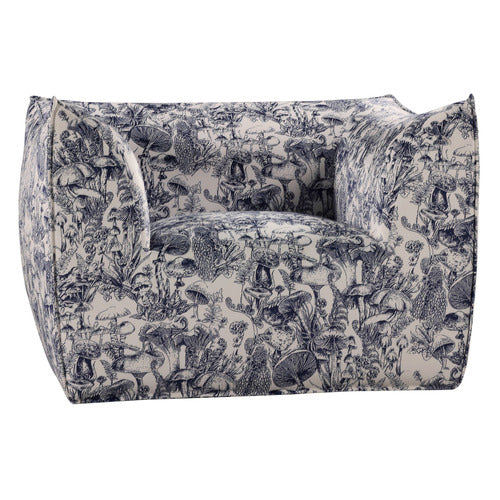 BY DESIGNS CHARLOTTE VELVET ACCENT CHAIR