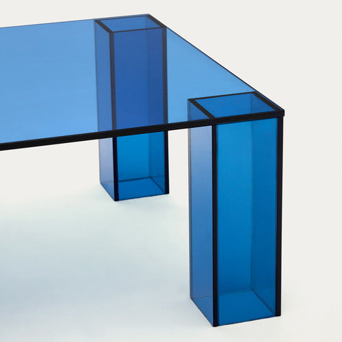 LINEA FURNITURE CHAUNCEY GLASS COFFEE TABLE