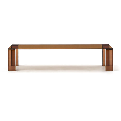 LINEA FURNITURE CHAUNCEY GLASS COFFEE TABLE