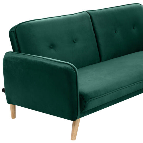 CHELSEA 3 SEATER VELVET SOFA BED