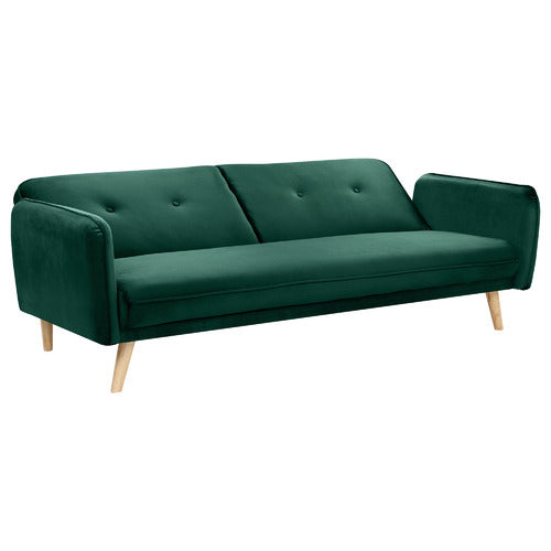 CHELSEA 3 SEATER VELVET SOFA BED