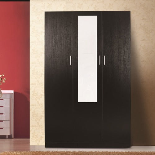 MIKASA FURNITURE CHELTENHAM 3 DOOR MIRRORED WARDROBE