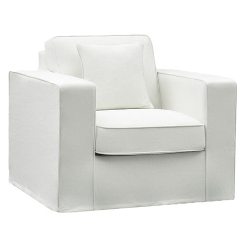 NORDIC STREET CHIARA SLIPCOVER ARMCHAIR