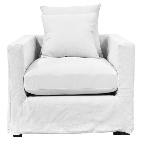 CHARTWELL HOME CHILALEA LINEN & COTTON ARMCHAIR