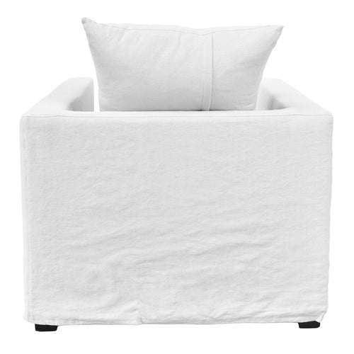 CHARTWELL HOME CHILALEA LINEN & COTTON ARMCHAIR