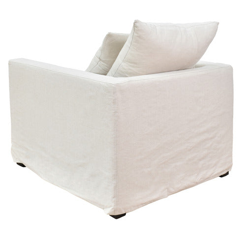 CHARTWELL HOME CHILALEA LINEN & COTTON ARMCHAIR
