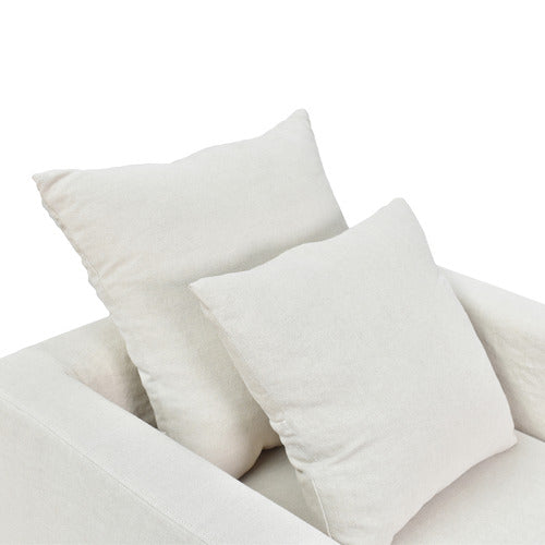 CHARTWELL HOME CHILALEA LINEN & COTTON ARMCHAIR