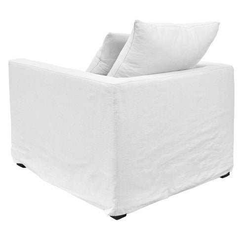 CHARTWELL HOME CHILALEA LINEN & COTTON ARMCHAIR