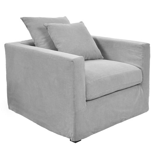 CHARTWELL HOME CHILALEA LINEN & COTTON ARMCHAIR