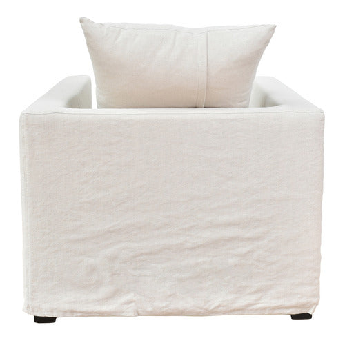 CHARTWELL HOME CHILALEA LINEN & COTTON ARMCHAIR