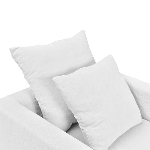 CHARTWELL HOME CHILALEA LINEN & COTTON ARMCHAIR
