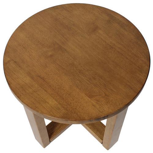 BRIGHT SIDE FURNITURE CHUNK ROUND COFFEE TABLE