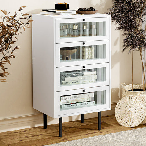 LIVING FUSION FIORA 4 DRAWER TALLBOY