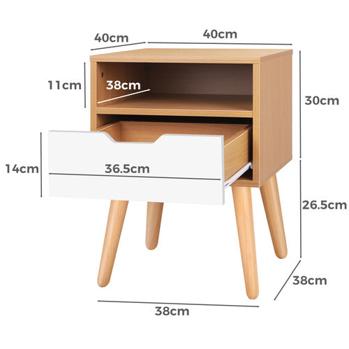 HOXTON ROOM CINAR BEDSIDE TABLE