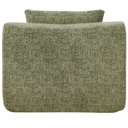 EVIE HOME CLAIRE LINEN ARMLESS LOUNGE CHAIR