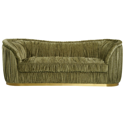 BY DESIGNS CLARETTE 3 SEATER CHENILLE SOFA