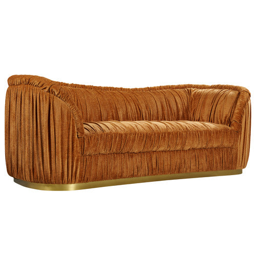 BY DESIGNS CLARETTE 3 SEATER CHENILLE SOFA