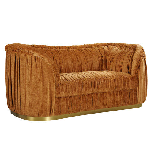 BY DESIGNS CLARETTE 2 SEATER CHENILLE SOFA