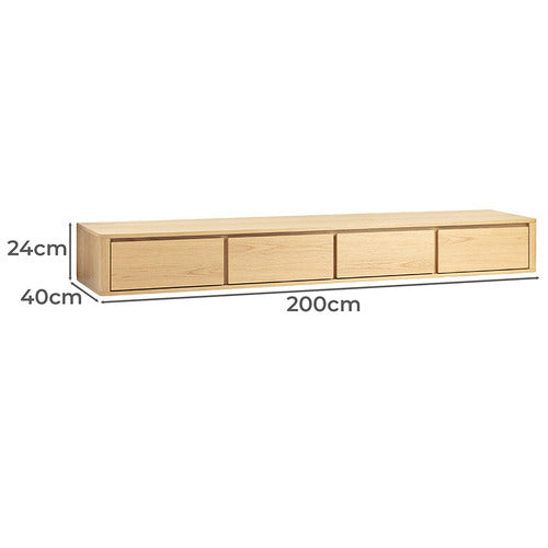 ESTUDIO FURNITURE ANDI WALL-MOUNTED TV UNIT