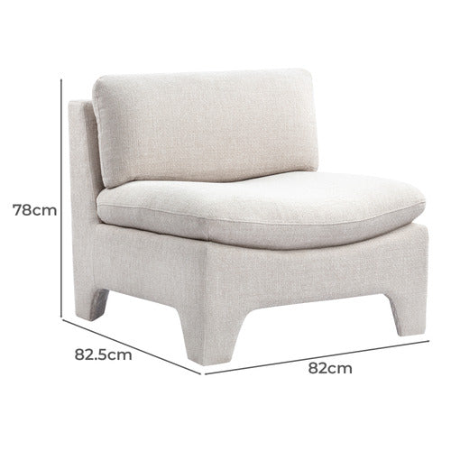 CLAUDE UPHOLSTERED ACCENT CHAIR