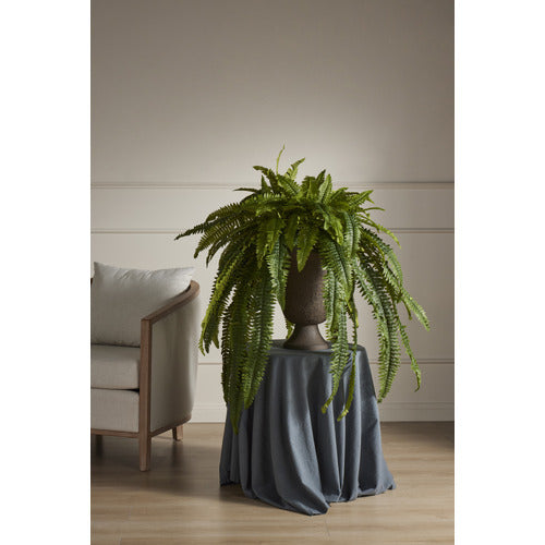 THE HOME COLLECTIVE CLAUDIA COTTON-BLEND ARMCHAIR