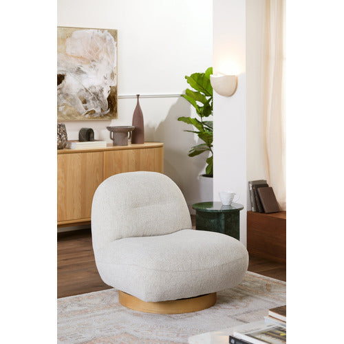 COBBLE SWIVEL ACCENT CHAIR
