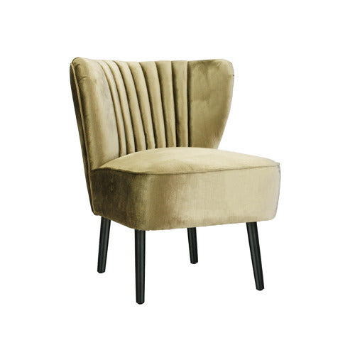 BROOKLYN AND BELLA COCO VELVET ACCENT CHAIR