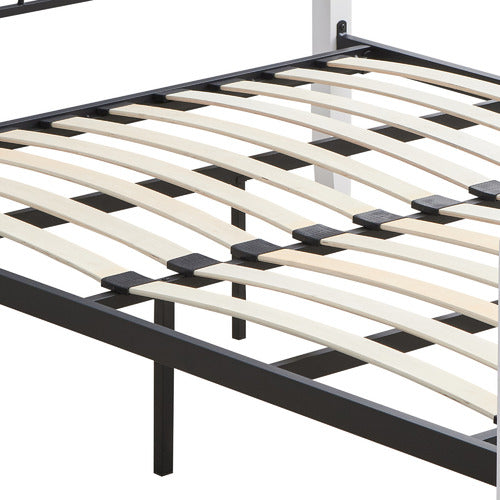 LUNA CO. COCONINO RUBBERWOOD PLATFORM BED