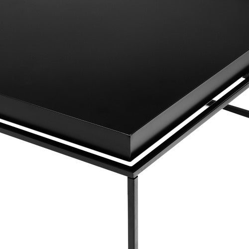 COMO TRAY TOP STEEL COFFEE TABLE