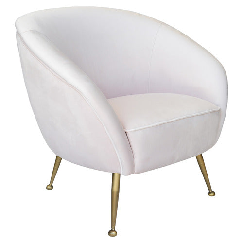 BROOKLYN AND BELLA NAAFRI VELVET ARMCHAIR