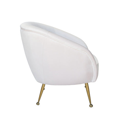 BROOKLYN AND BELLA NAAFRI VELVET ARMCHAIR