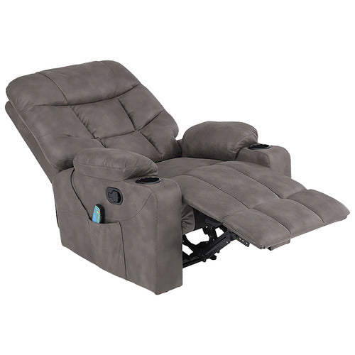 OAKLEIGH HOME CONESUS FAUX LEATHER MASSAGE RECLINER CHAIR