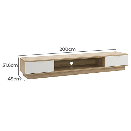MONUMENT FURNITURE CONRAD 2 DRAWER TV UNIT