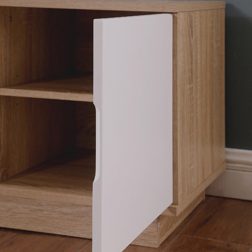 MONUMENT FURNITURE CONRAD 2 DOOR ENTERTAINMENT UNIT
