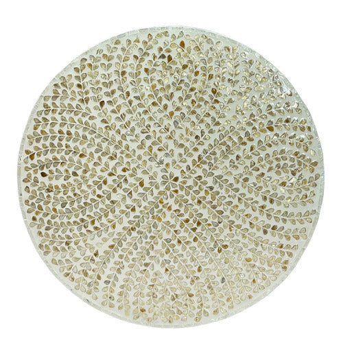 THE DECOR STORE CORINNE MOTHER OF PEARL COFFEE TABLE